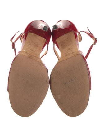 Jimmy Choo Patent Leather Sandals