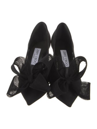Jimmy Choo Bow Accents Pumps
