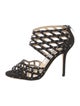 Jimmy Choo Suede Crystal Embellishments Pumps