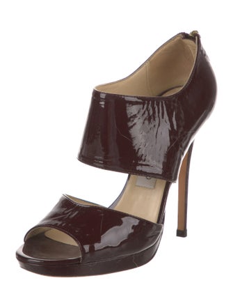 Jimmy Choo Patent Leather Sandals