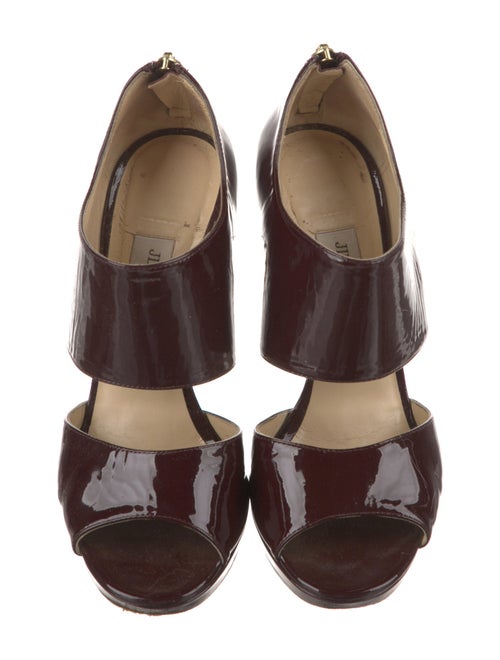 Jimmy Choo Patent Leather Sandals