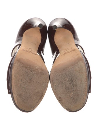 Jimmy Choo Patent Leather Sandals