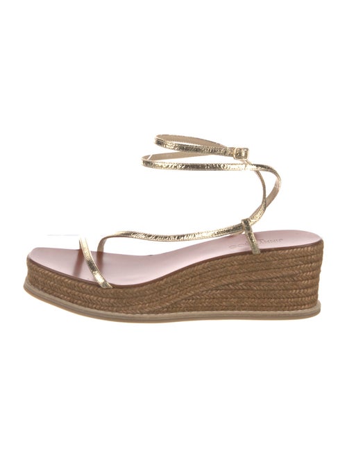 Jimmy Choo Leather Espadrilles