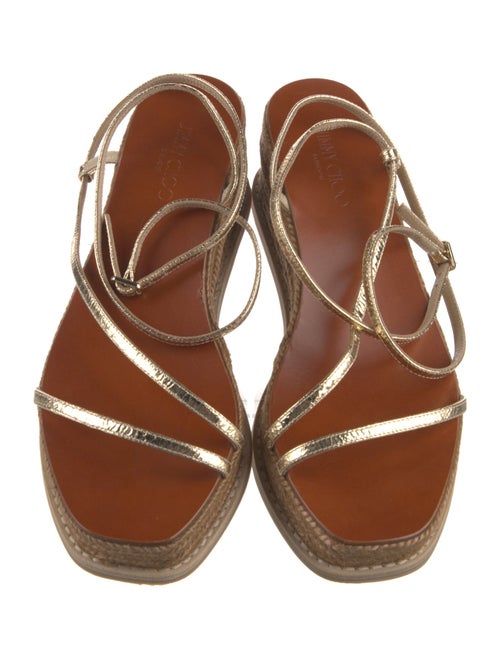 Jimmy Choo Leather Espadrilles