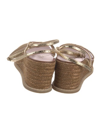 Jimmy Choo Leather Espadrilles