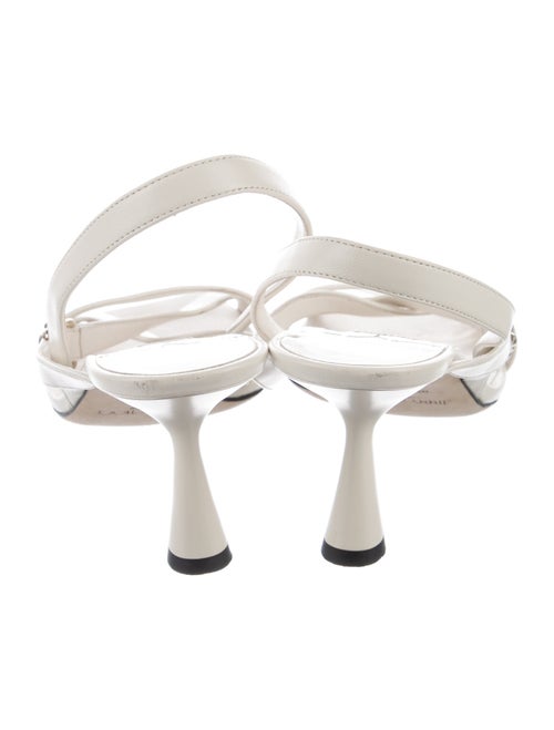 Jimmy Choo Leather Slingback Sandals