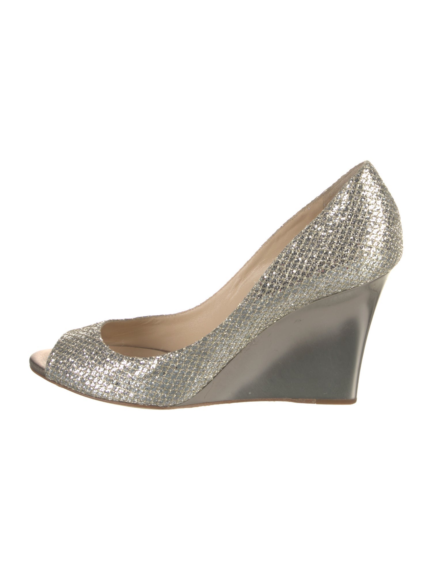 Jimmy Choo Glitter Glitter Accents Pumps