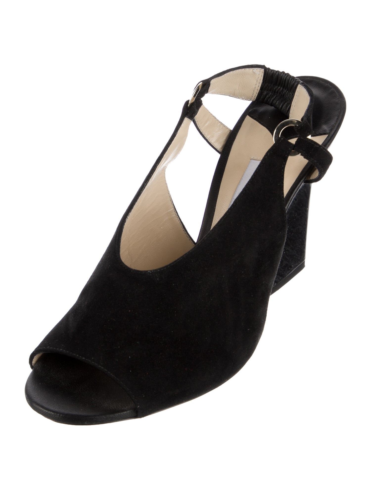 Jimmy Choo Suede Slingback Sandals