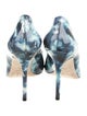 Jimmy Choo Patent Leather Tie-Dye Print Pumps