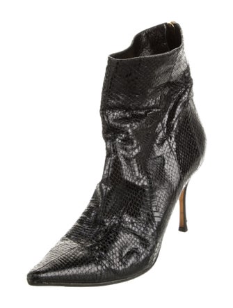 Jimmy Choo Snakeskin Boots