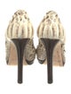 Jimmy Choo Snakeskin Animal Print Pumps