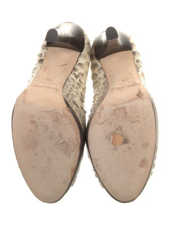 Jimmy Choo Snakeskin Animal Print Pumps