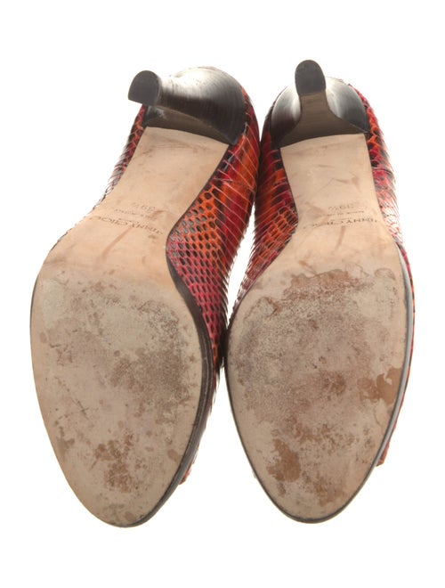 Jimmy Choo Snakeskin Animal Print Pumps