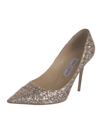 Jimmy Choo Glitter Glitter Accents Pumps
