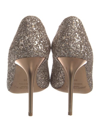 Jimmy Choo Glitter Glitter Accents Pumps