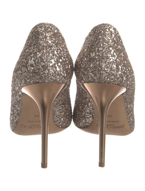 Jimmy Choo Glitter Glitter Accents Pumps