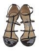 Jimmy Choo Patent Leather Gladiator Sandals