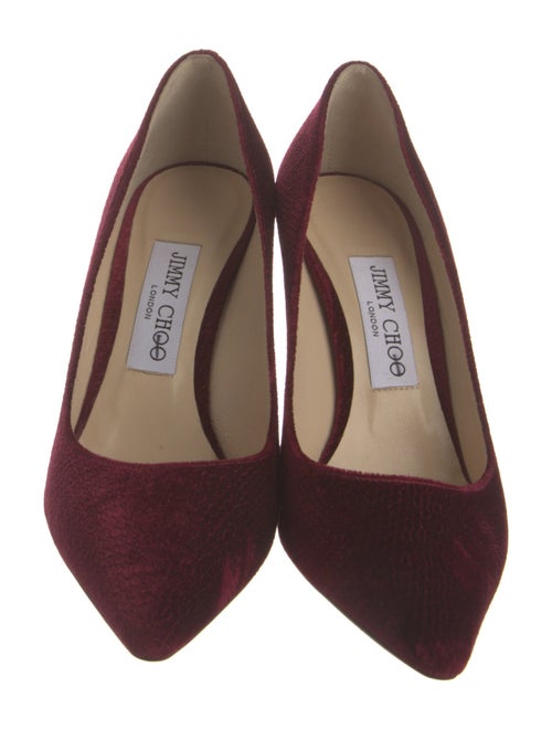 Jimmy Choo Velvet Pumps