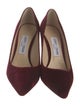 Jimmy Choo Velvet Pumps