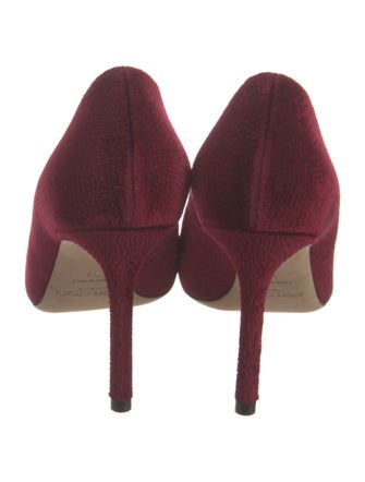 Jimmy Choo Velvet Pumps