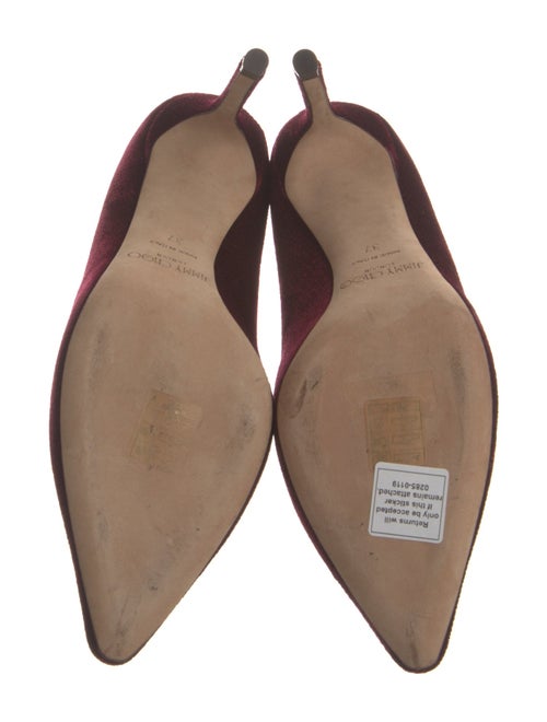 Jimmy Choo Velvet Pumps