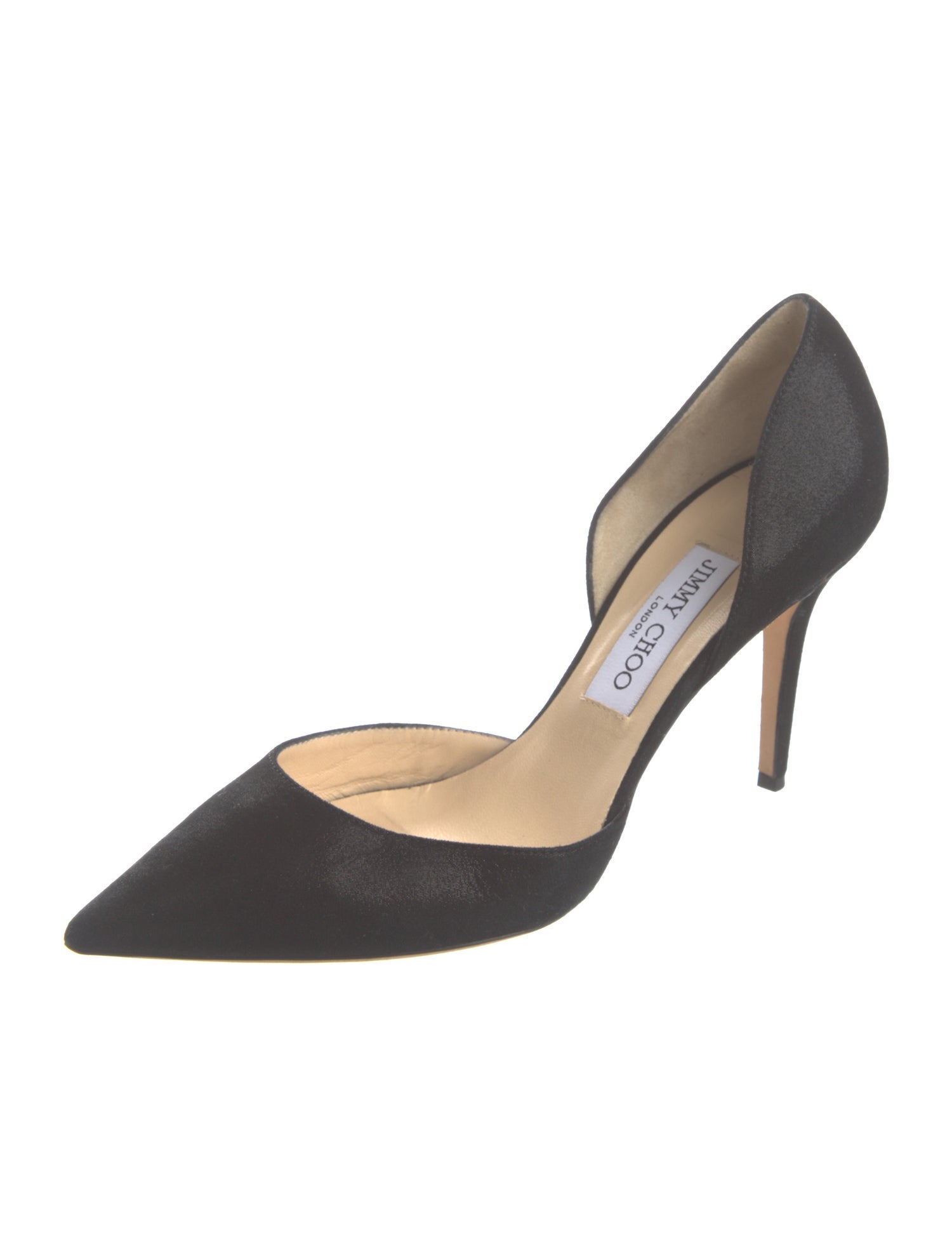 Jimmy Choo Suede D'Orsay Pumps