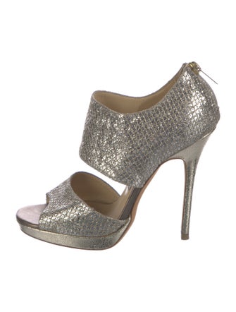 Jimmy Choo Glitter Glitter Accents Pumps