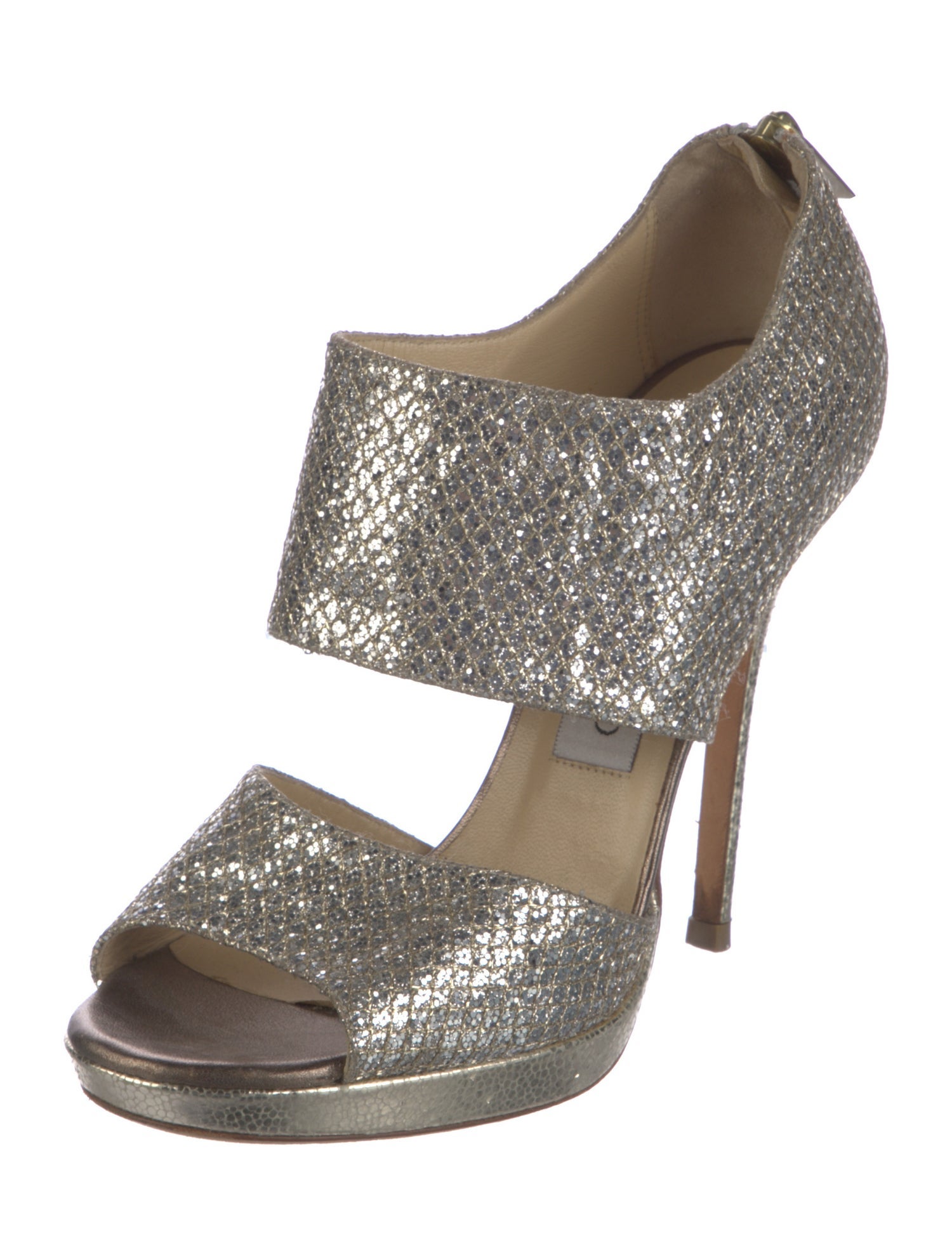 Jimmy Choo Glitter Glitter Accents Pumps