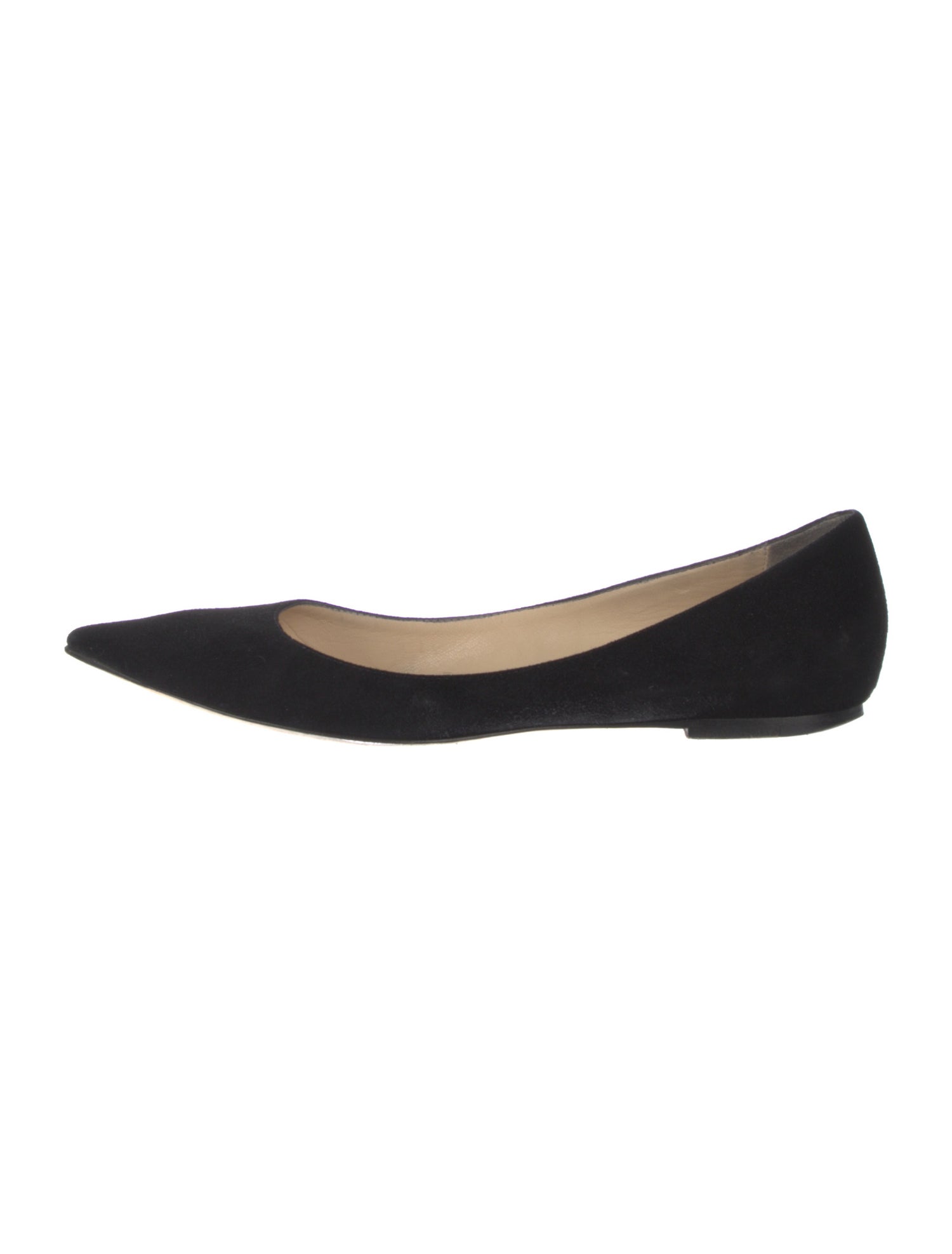Jimmy Choo Suede Ballet Flats