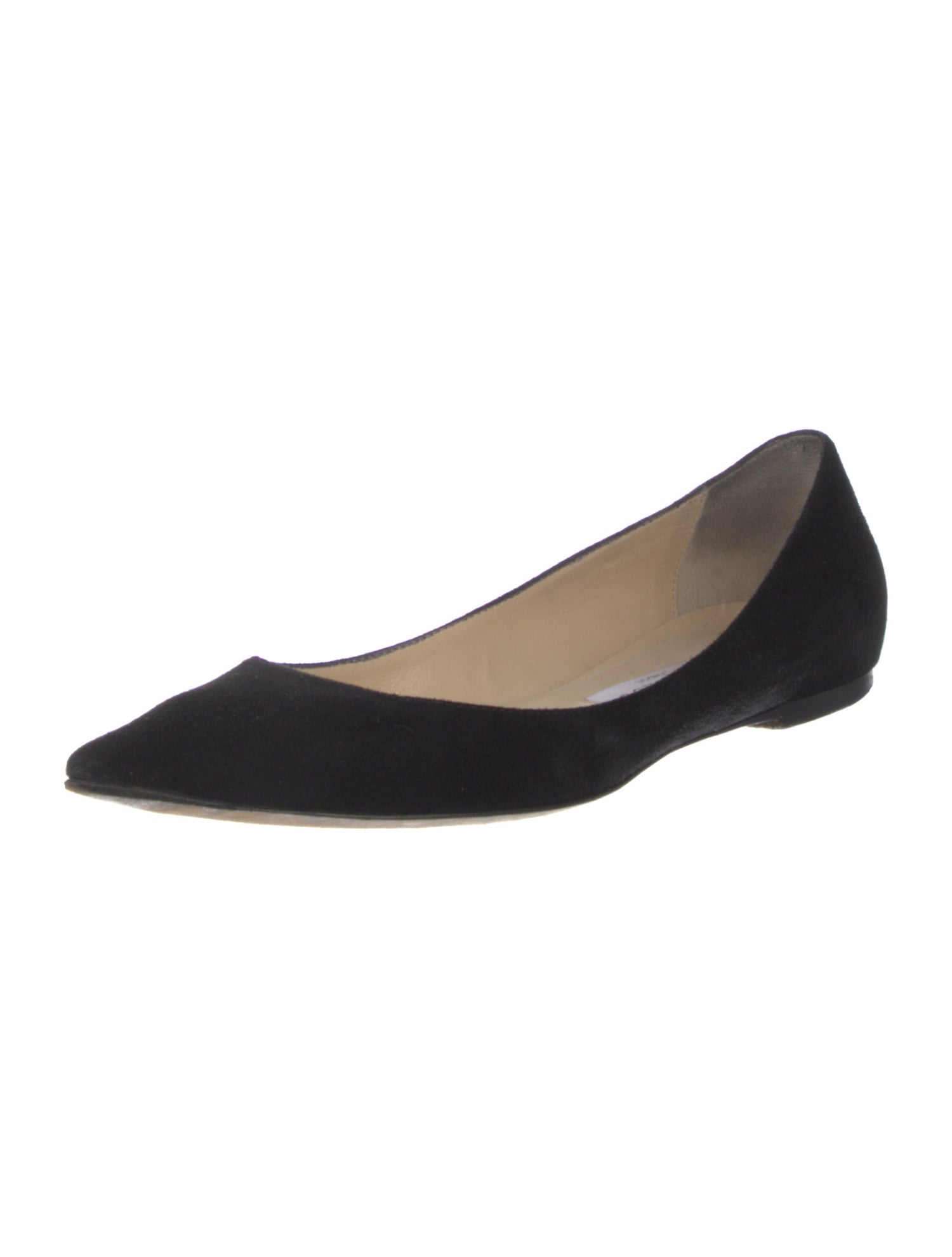 Jimmy Choo Suede Ballet Flats
