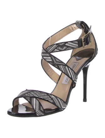 Jimmy Choo Animal Print Sandals