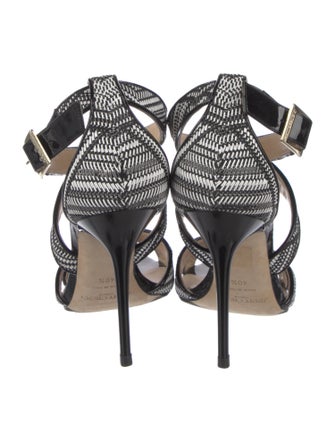 Jimmy Choo Animal Print Sandals