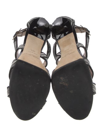 Jimmy Choo Animal Print Sandals