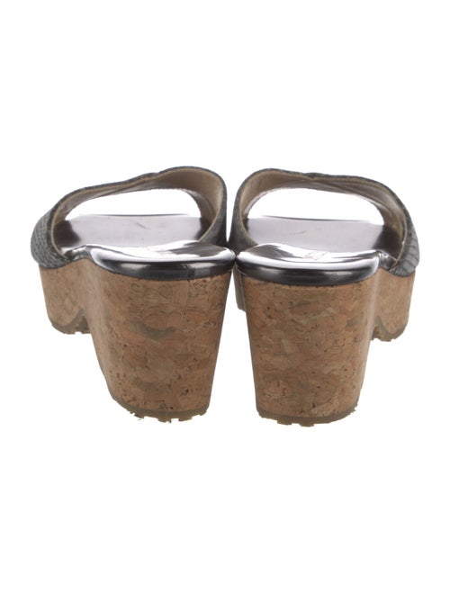 Jimmy Choo Leather Slides
