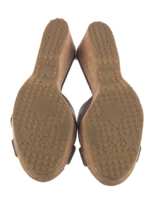 Jimmy Choo Leather Slides