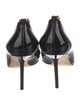Jimmy Choo Patent Leather Chain-Link Accents Pumps