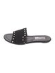 Jimmy Choo Suede Studded Accents Slides