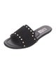 Jimmy Choo Suede Studded Accents Slides