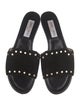 Jimmy Choo Suede Studded Accents Slides