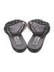 Jimmy Choo Suede Studded Accents Slides