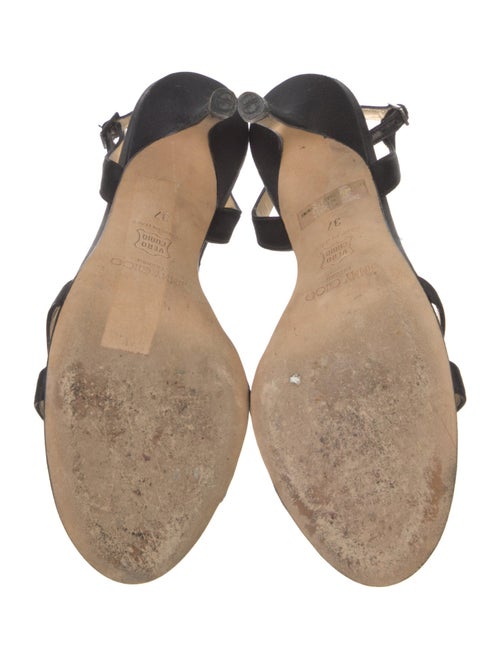 Jimmy Choo Satin Slingback Sandals