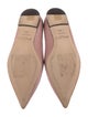 Jimmy Choo Embossed Leather Ballet Flats