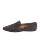 Jimmy Choo Suede Animal Print Loafers