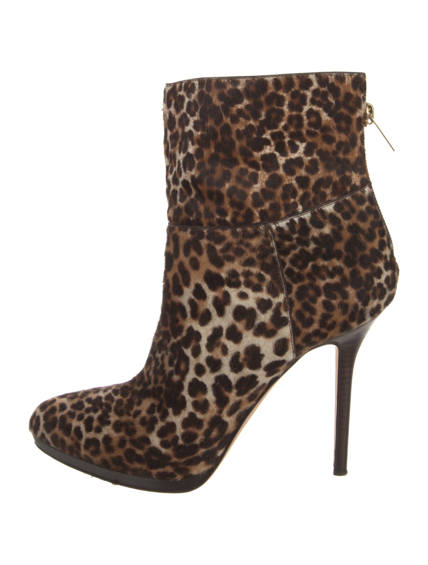 Jimmy Choo Ponyhair Animal Print Boots