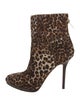Jimmy Choo Ponyhair Animal Print Boots