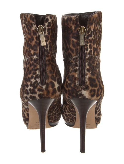 Jimmy Choo Ponyhair Animal Print Boots