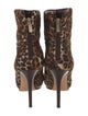 Jimmy Choo Ponyhair Animal Print Boots