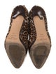 Jimmy Choo Ponyhair Animal Print Boots