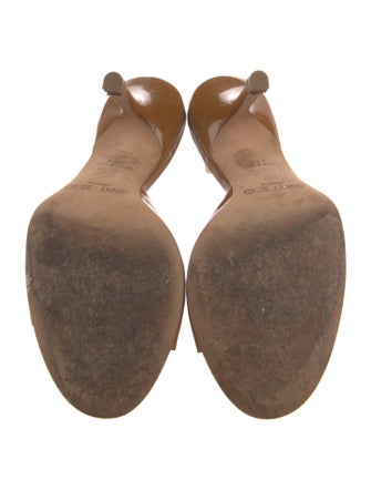 Jimmy Choo Patent Leather Slides