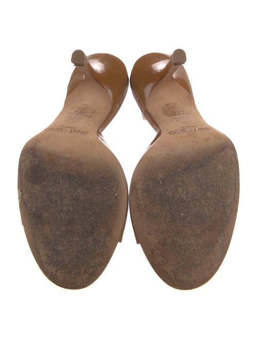 Jimmy Choo Patent Leather Slides